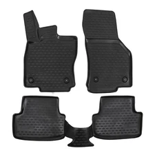 Floor Liners Mats Tray For Volkswagen Golf GTI R 2021-up Full Set Custom