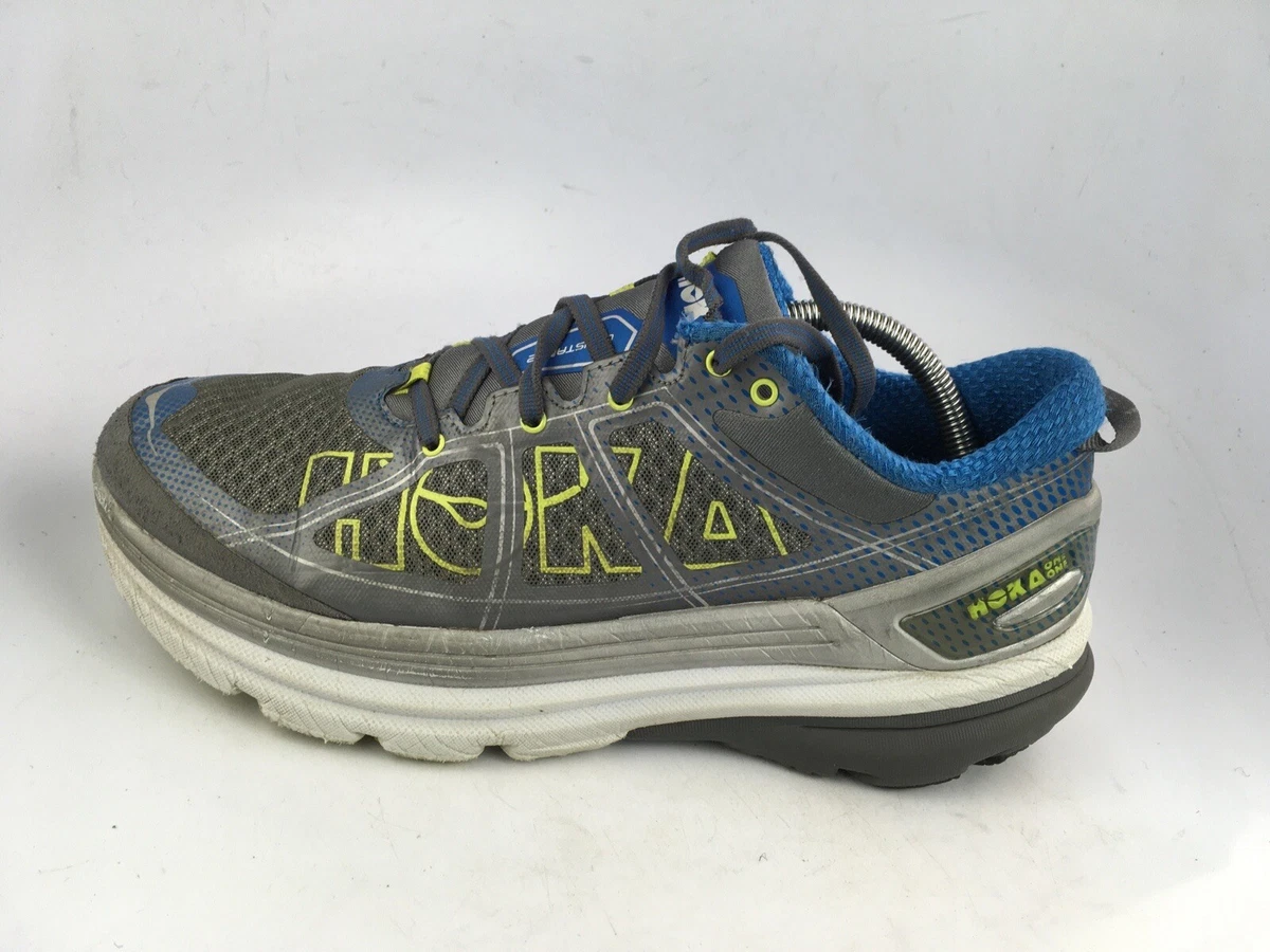 HOKA One One Men Size 10 Constant 2 1009640 Gray-Blue Running Shoes