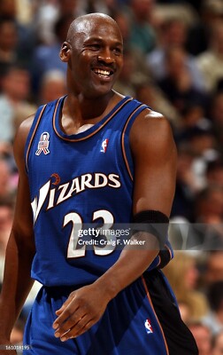 100% Authentic Michael Jordan Vintage Nike Wizards Jersey Size 56