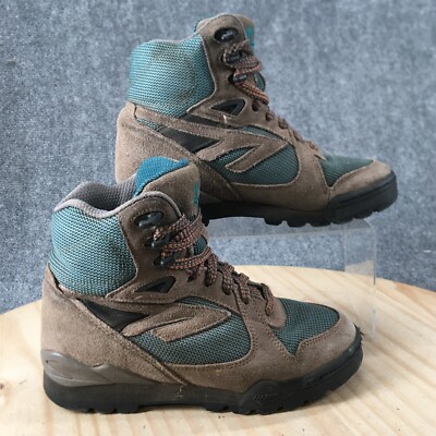 HiTec Shoes Womens Yazoo High Top Hiking Sneaker Gray Blue