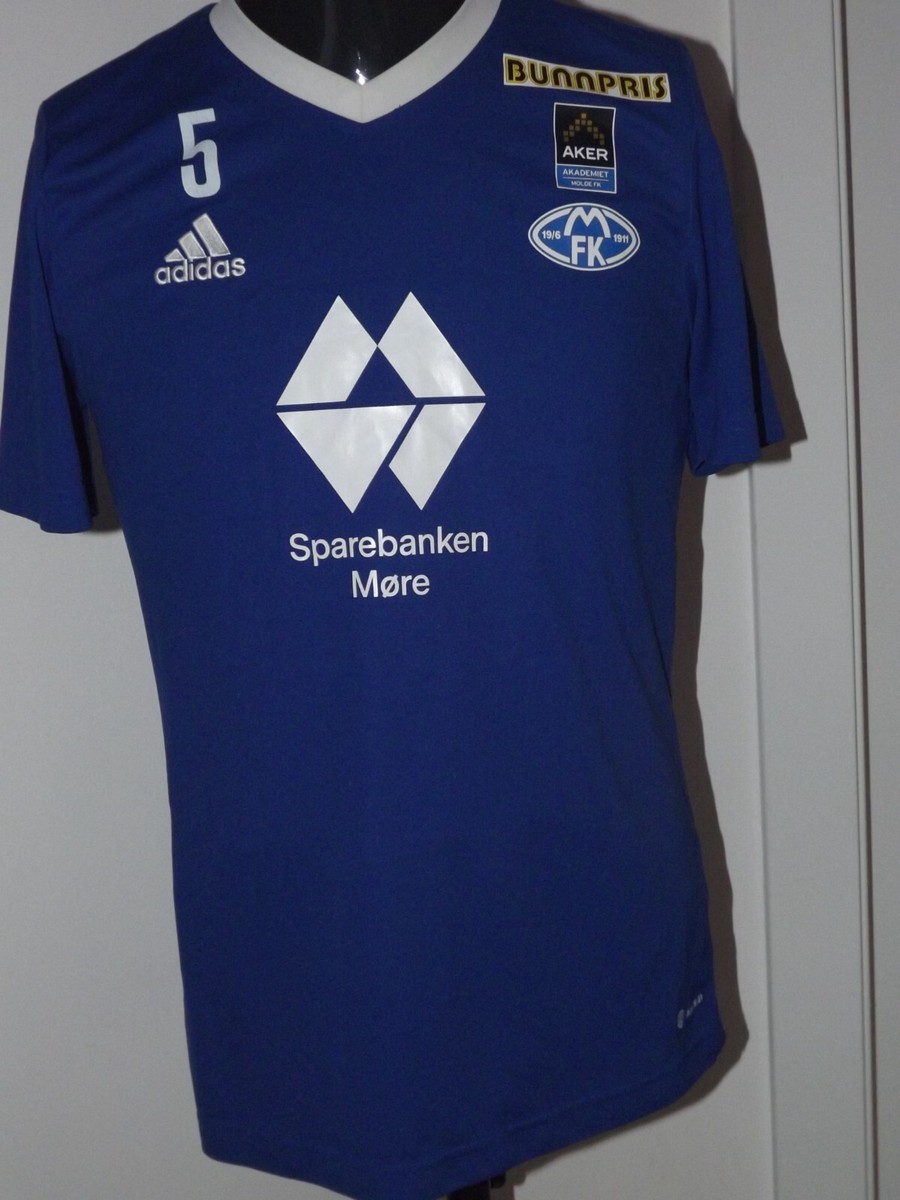 2021 MOLDE FK #5 Academy Adidas (M) Shirt Jersey Camiseta Trikot Maglia  Maillot