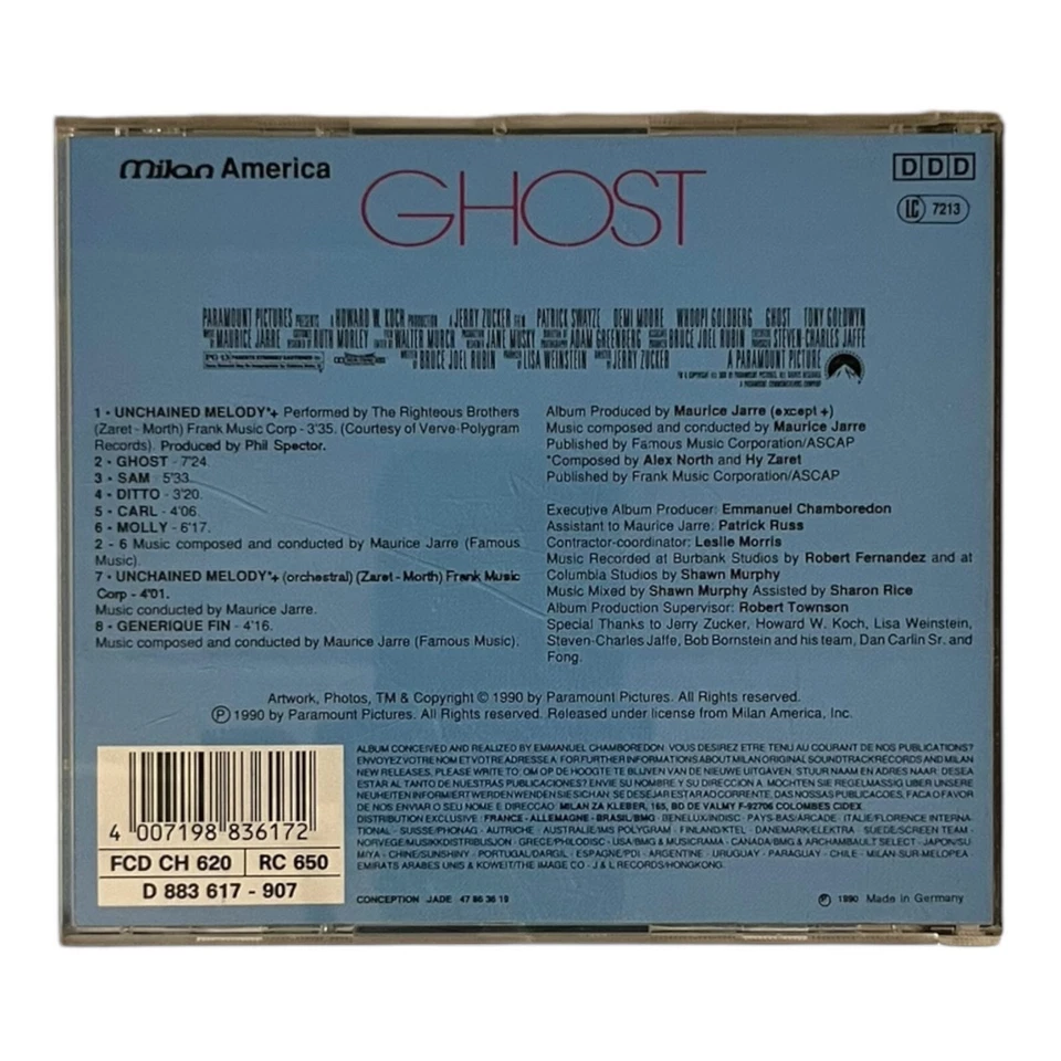 Ghost von Ost Original Motion Picture Soundtrack | CD | 1990 - Bild 2 von 2