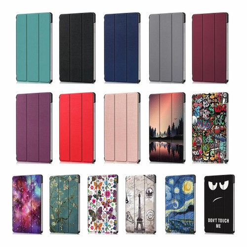 Funda inteligente con soporte triple de cuero para Samsung Galaxy Tab S7 S8+ S9+ S9 FE+ - Imagen 12 de 114