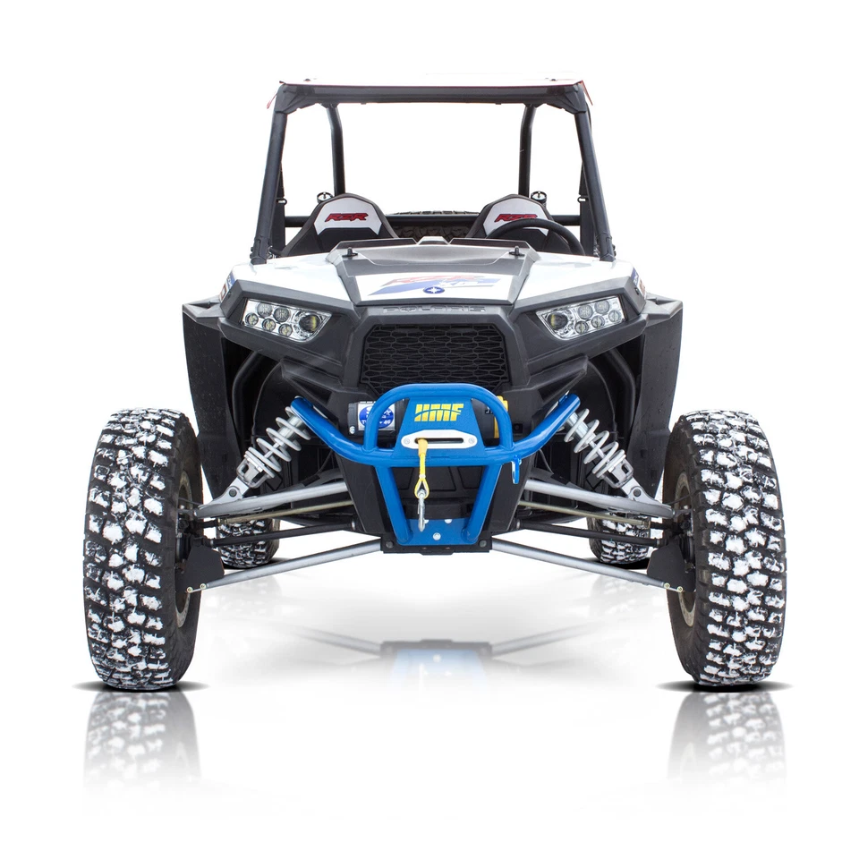 HMF U4 Winch Front Bumper for Polaris RZR S 900/S 1000/XP 1000 | 9355012664 Blue - Image 4 of 4