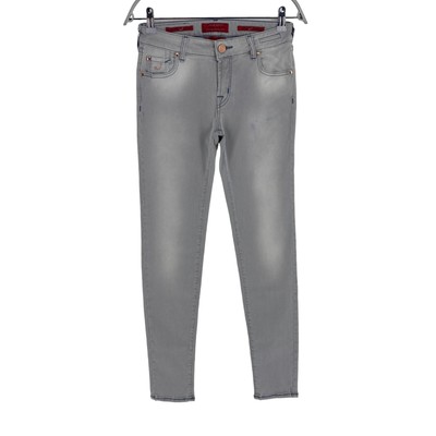 Jacob Cohen Damen J711 Grau Hautenge Jeans Größe W30 L32