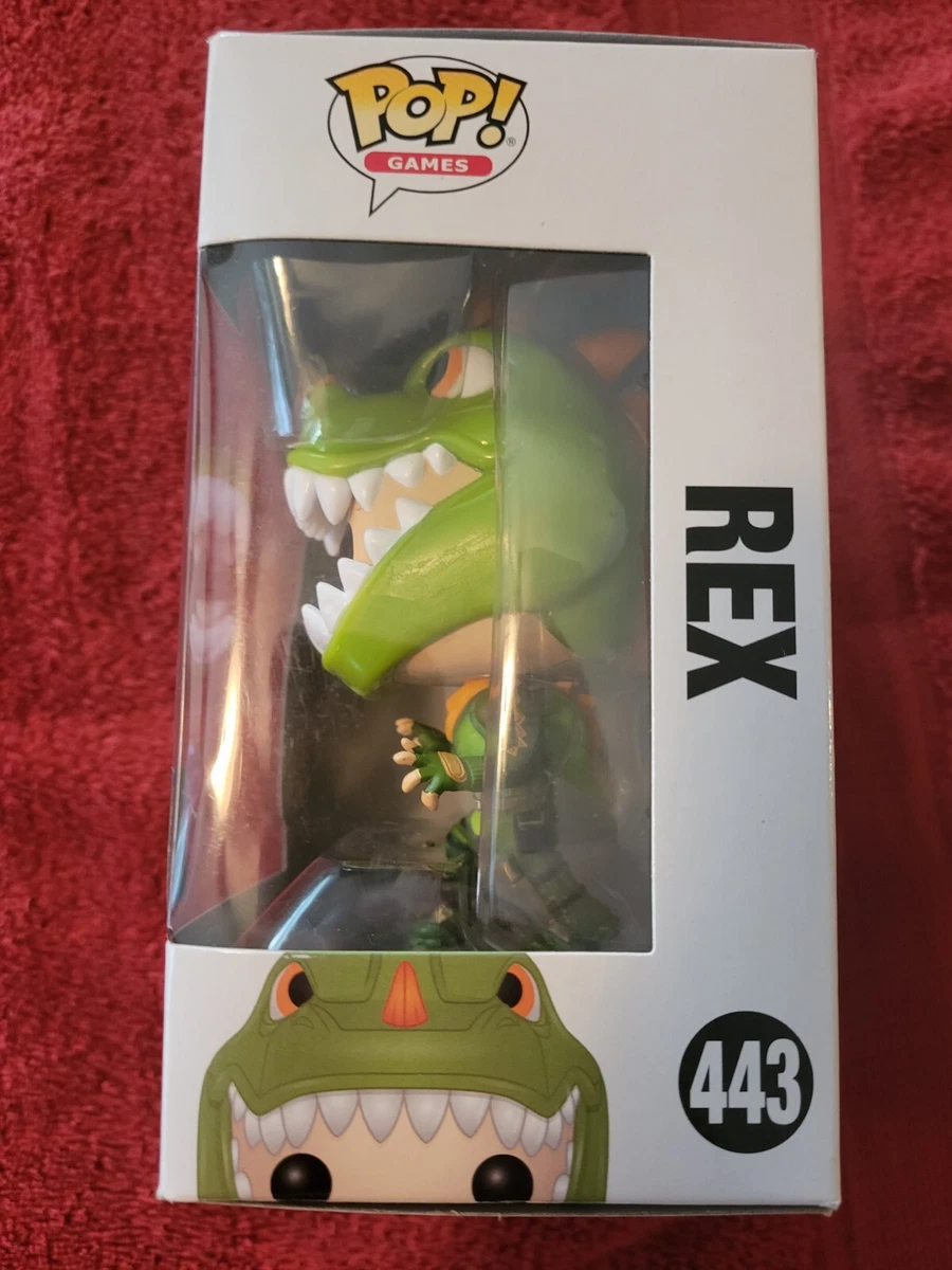 Funko Pop Fortnite Rex 443 New in Box. Unopened untouched