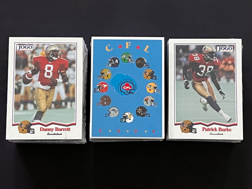 1994 Jogo CFL Football Sealed Complete Set of 310 Cards (Series 1-2-3) - 第 1/8 張圖片
