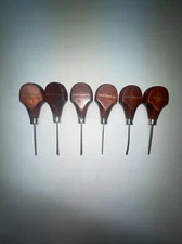 Set of 6 Craftmaster Detail Carving Tools.