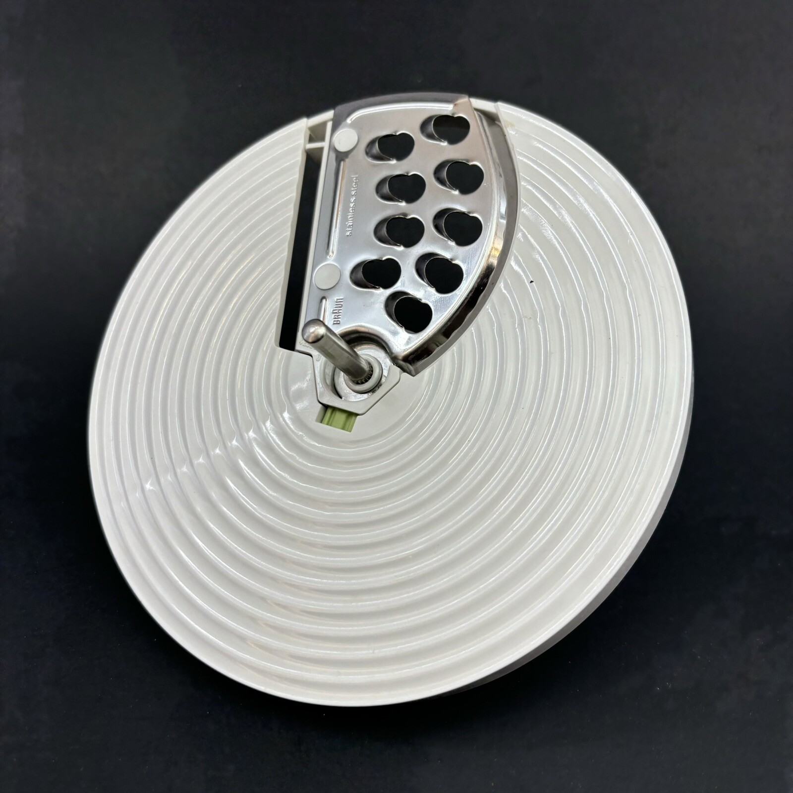 Braun 4262 4261 Food Processor Adjustable Blade Holder with OEM Replacement Blade-image