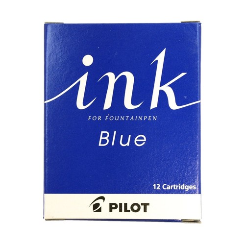 Classic Fountain Pen Ink Cartridges - Deluxe Blue, 5-Pack | eBay