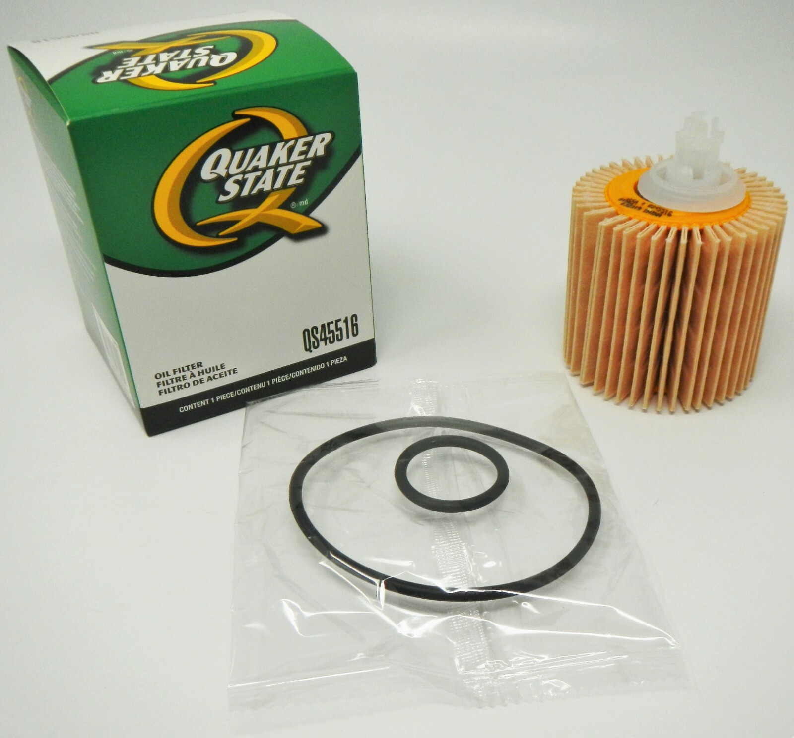 Quaker State QS45516 Cartridge Filter & O Ring QTY 12