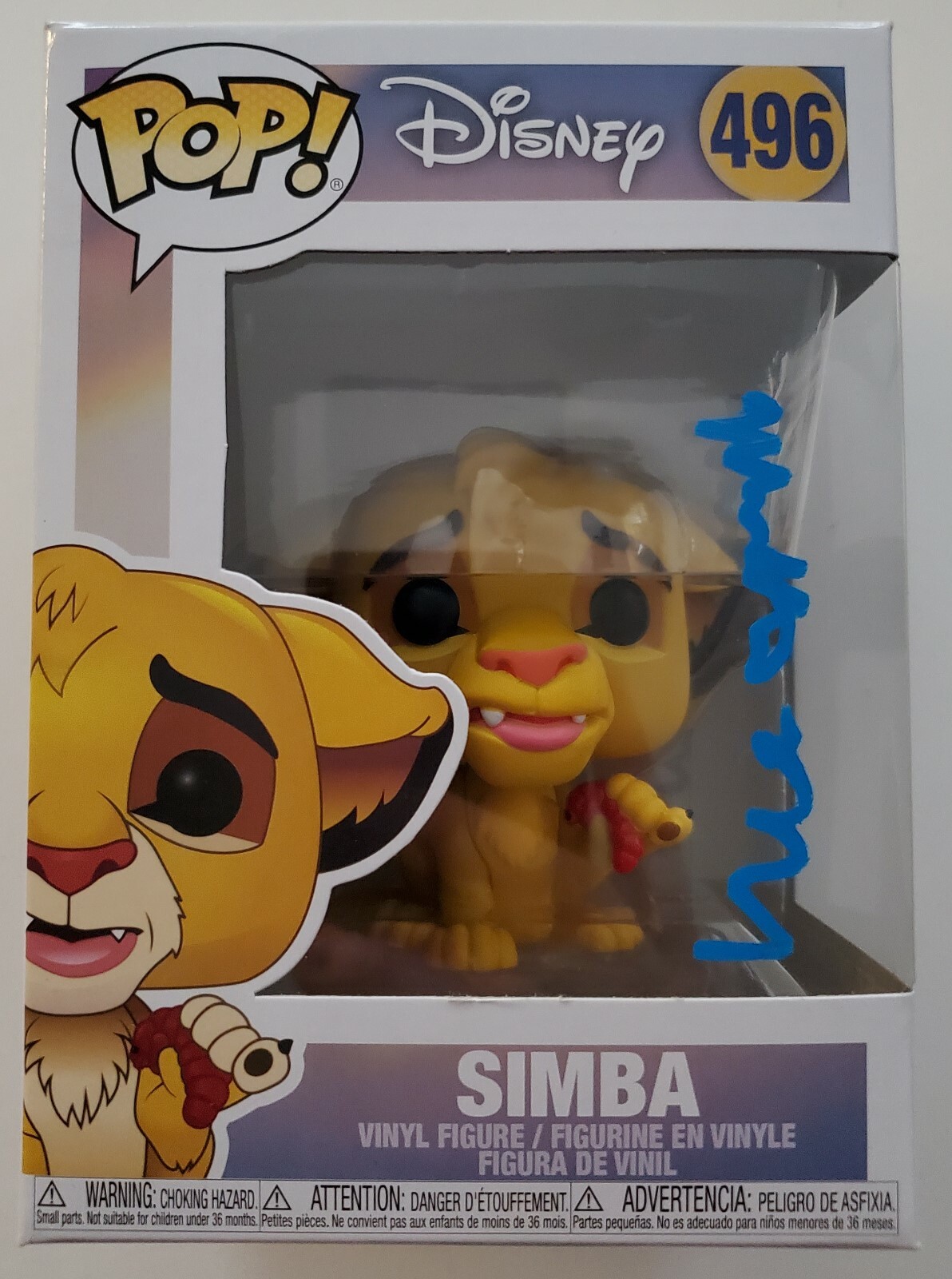 Matthew Broderick Signed Simba Funko 