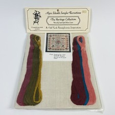 Alyce Schroth Sampler Recreation The Heritage Collection Counted Cross Stitch
