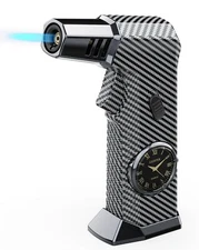 Butane Torch Watch Lighter - Refillable Kitchen Torch Lighter for Creme Brule...