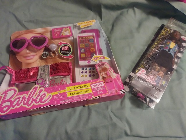 barbie glamtastic fashion set
