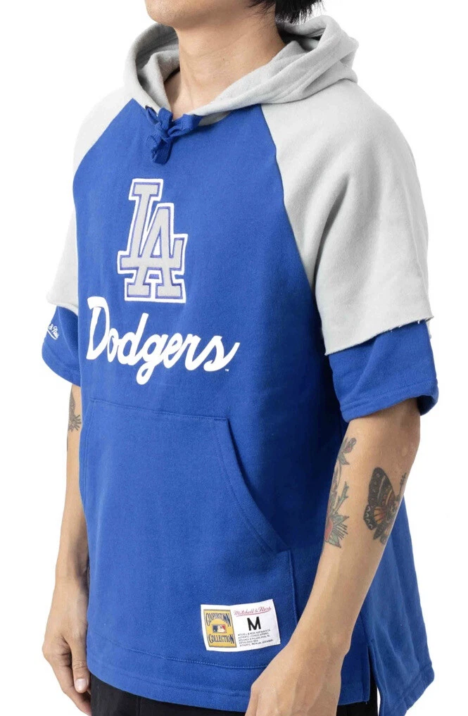 Dodgers short sleeve hoodie cheap