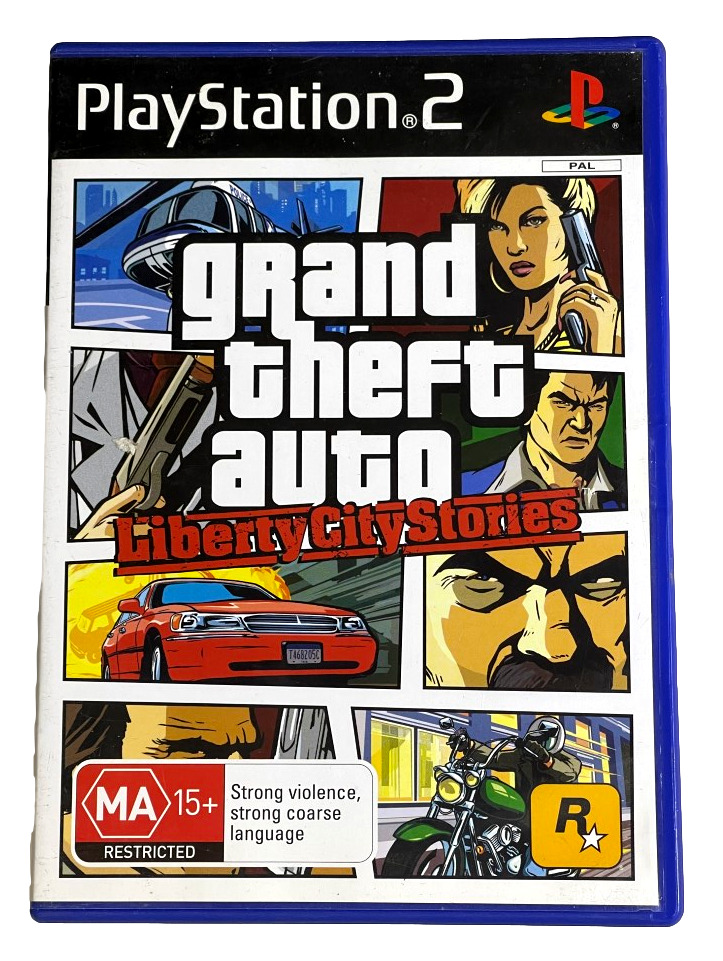 No Manual Grand Theft Auto Liberty City Stories (B) PS2 – Retro