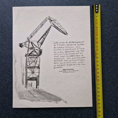 AnnonceJouet Meccano Achetez des objets uniques