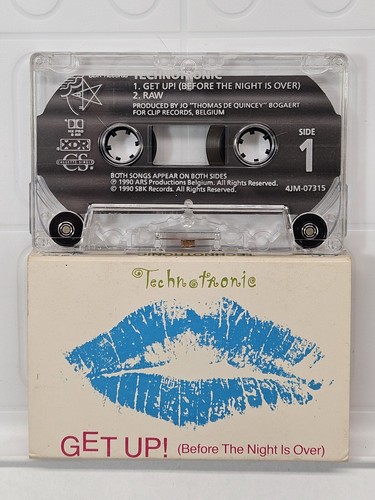TECHNOTRONIC - GET UP (BEFORE THE NIGHT IS OVER) (Cassette Single, 1990, SBK)