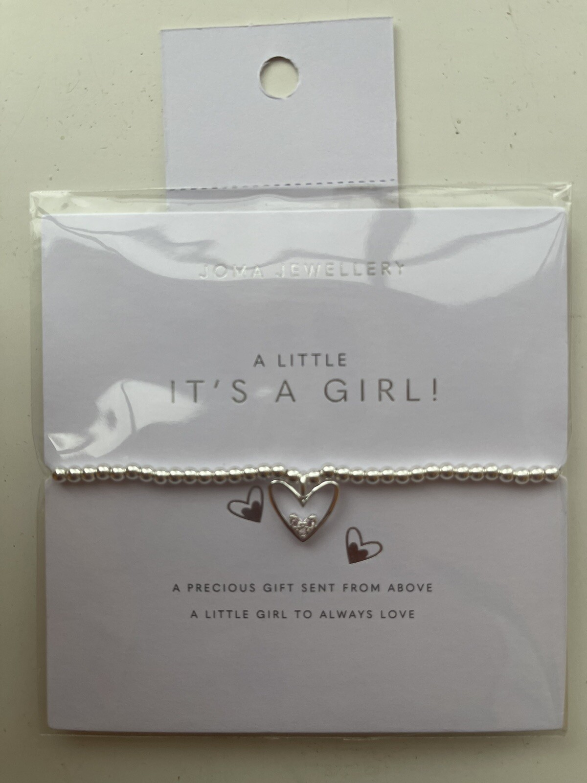 Joma Jewellery 'It's A Girl' Silver Bracelet eBay