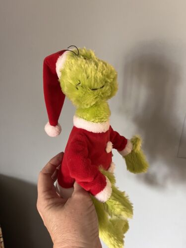 Manhattan Toy THE GRINCH Dr Seuss Christmas 14” Green Stuffed Soft Plush 2012 - Picture 14 of 19