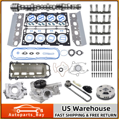 MDS Lifters Camshaft Head Gasket Kit for 2009-2015 Chrysler Jeep Dodge V8 5.7L