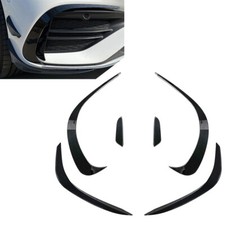 6 Stück Frontstoßstange Lip Splitter Spoiler für Mercedes Benz C-Klasse W206