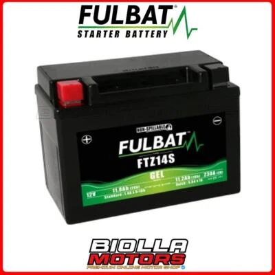 FTZ14S BATTERIA FULBAT GEL HONDA Africa Twin CRF 1000D 1000 2016 2017 YTZ14S 425
