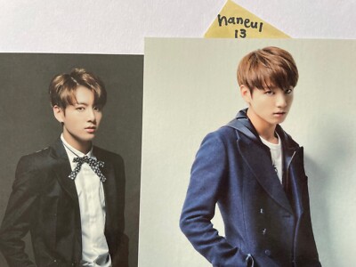 JUNGKOOK The Best of BTS Japan & Korea Edition Double Sided Photo