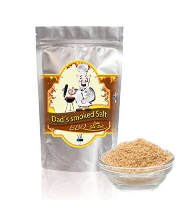 Smoked Sea Salt''beech wood'' - Rauchsalz fein 500g - in wiederverschl. Beutel 