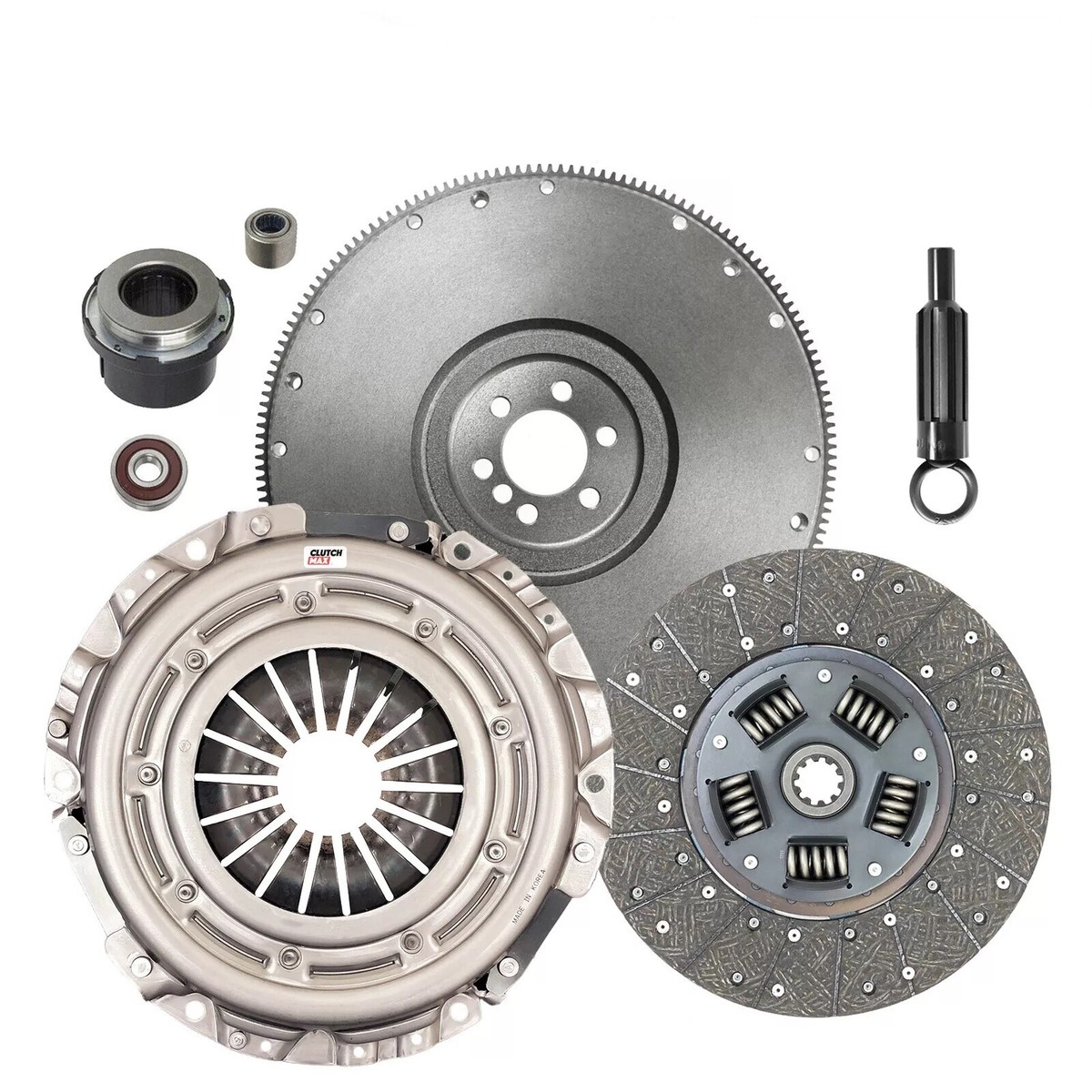 ClutchMax Stage 2 Clutch Kit With Flywheel And Slave Cylinder For 1996-2001 Chevy GMC S10 Sonoma Pickup 4.3L