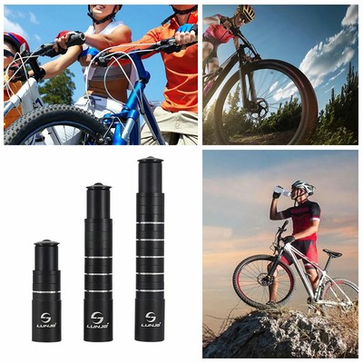 MTB Bike Handlebar Riser Head Up Adapter Mountain Bicycle Fork Stem Extender Neu
