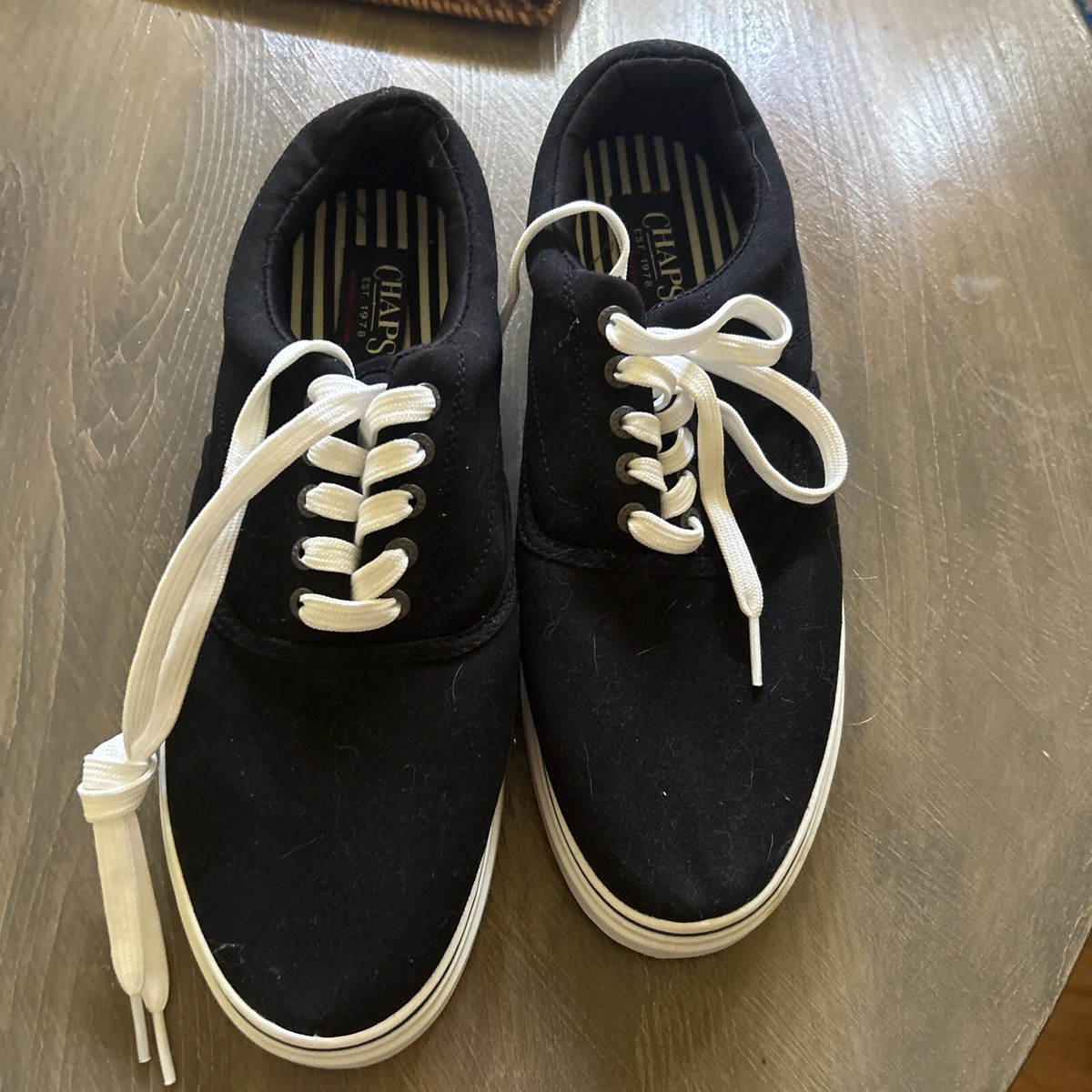 Men Chaps Men Black sneakers size 11 new main image 1