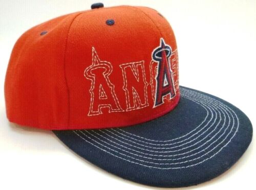 California CA Angels Baseball Snapback Mütze Kappe, gesticktes Logo, flache Krempe - Bild 3 von 7