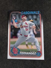 2024 Topps Update Series Baseball  Card #US-111 Ryan Fernandez  Rookie Cardinals