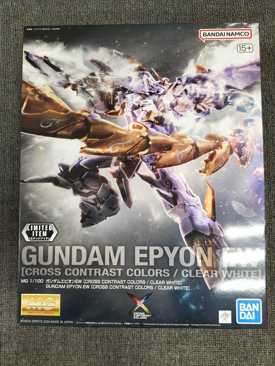 MG GUNDAM EPYON EW クリアホワイト MG 1/100 Gundam Epyon EW [Cross Contrast Color/Clear White