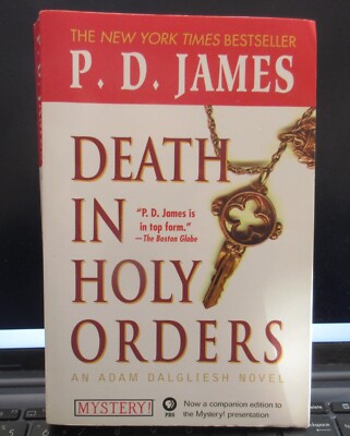 P D James ''Death in Holy Orders'' - softcover