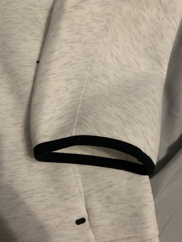 Nike Sportswear White Black Men's Tech Fleece Hoodie Sz XXLTT FB8016-051 New NWT - 第 5/8 張圖片