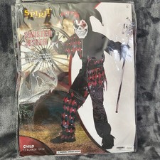 Sinister Jester Halloween Kids Costume XL 12-14