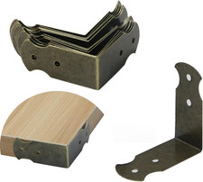 Metal L Shaped Corner Guards Decorative Box Corner Protectors Corner Edge Guard