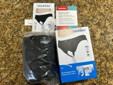 VELPEAU Hernia Belt for Men  Women -Bilateral/Double Inguinal Groin Hernia Med