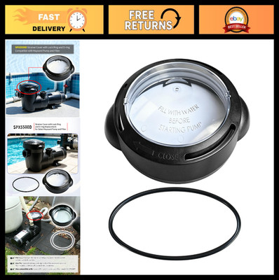 Pool Pump Lid & Strainer Cover with Lock Ring & O-Ring Replacement for Matrix