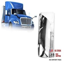 Chrome Door Mirror Cover - Left Driver Side LH - Compatible with International