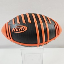 2017 Hasbro Official Nerf Classic Weather Blitz Orange Foam Football C-244B