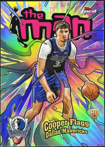 2026 Topps Finest Basketball Common Cooper Flagg Oil Spill | eBay