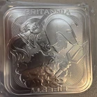 10 oz .999 Fine Silver Bar BRITANNIA The Royal Mint Sealed