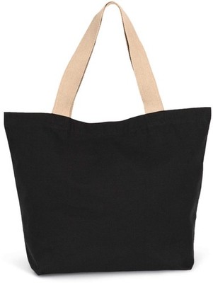Große Shoppingtasche mit flachem Boden | Kimood | KI5204