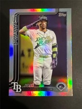 2025 Topps Rainbow Foil Parallel #133 Jose Caballero Rays