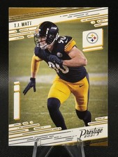 2021 Panini Prestige 172 T.J. Watt Pittsburgh Steelers