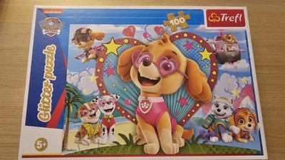 Trefl Gitter Puzzle 100 Teile Ab 5 Jahre Nickelodeon PawPatrol